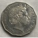 AUSTRALIA 2001 . FIFTY 50 CENTS COIN . CENTENARY OF FEDERATION . NEW SOUTH WALES